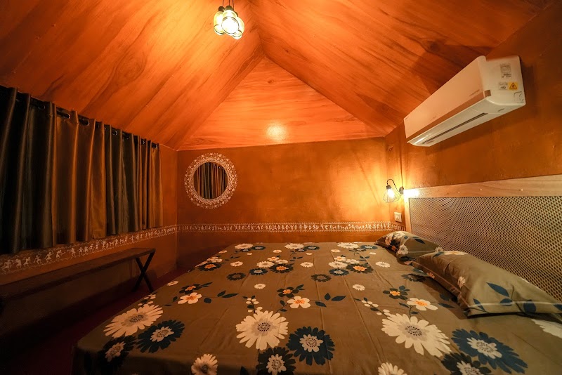 Happy A Frame Mud House room