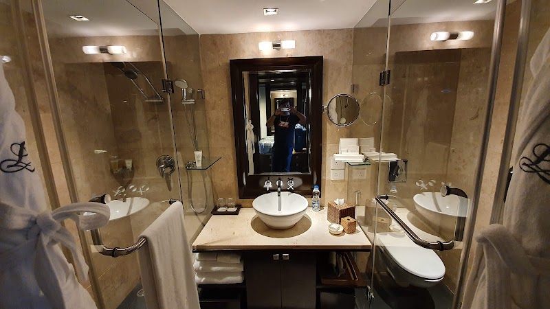 The Leela  Raviz Hotel property view