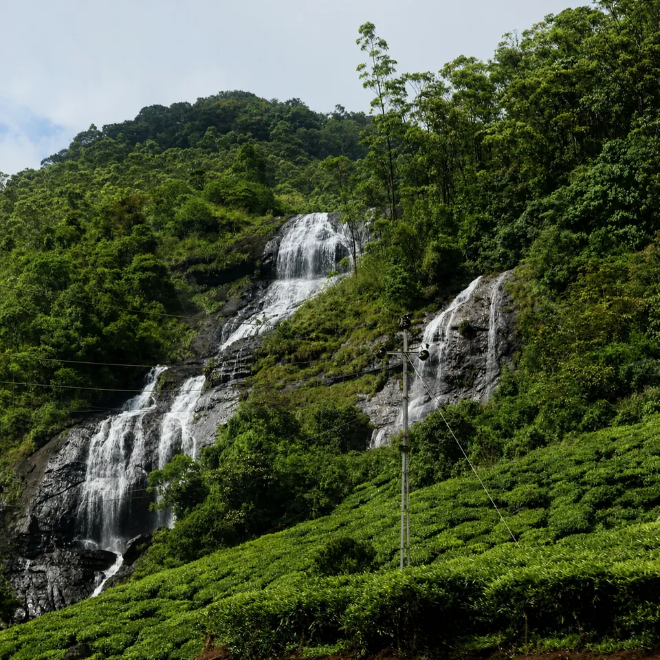 Chinnakanal Waterfalls near Chinnakanal